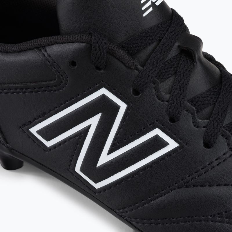 New Balance 442 V2 Academy FG ghete de fotbal pentru copii negru JS43FBK2.M.035 9