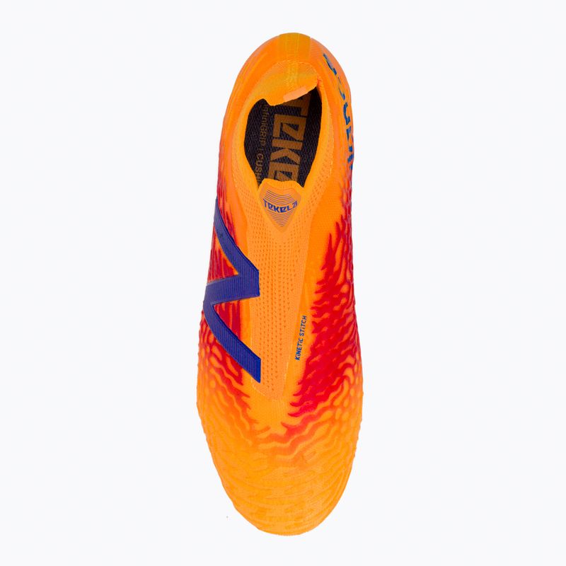 New Balance ghete de fotbal pentru bărbați Tekela V3+ Pro FG portocaliu MST1FD35.D.080 6