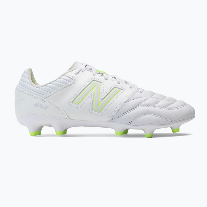 New Balance 442 V2 Pro FG pentru bărbați ghete de fotbal alb MS41FWW2.D.085 2