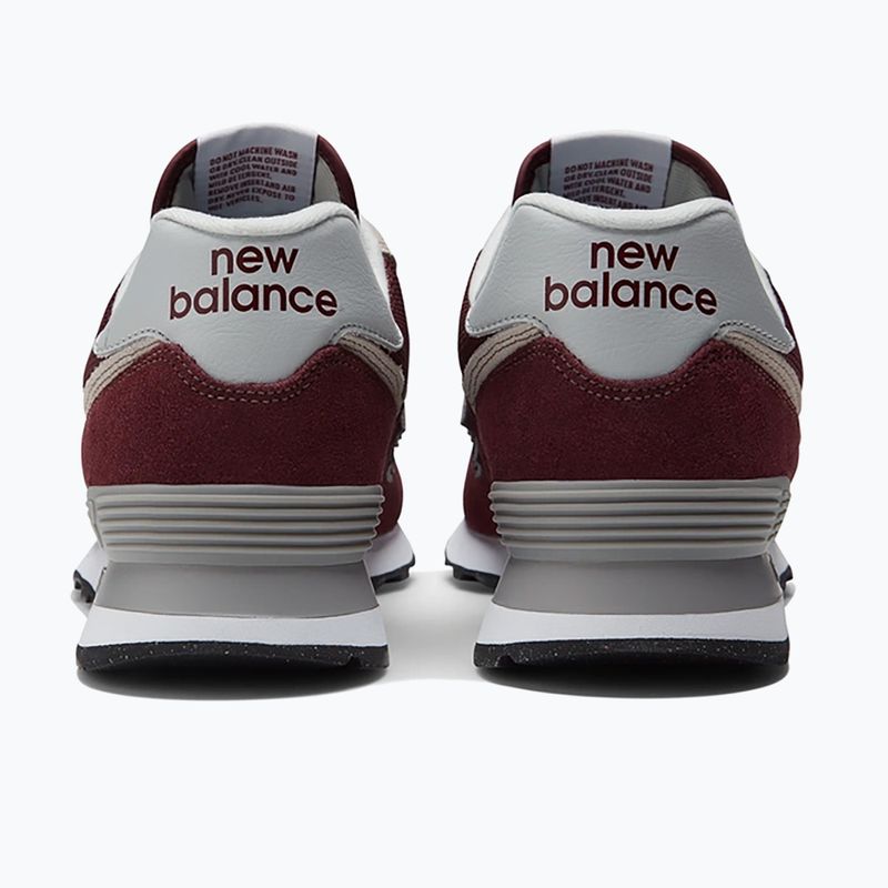 Pantofi bărbați New Balance 574 roșii 6