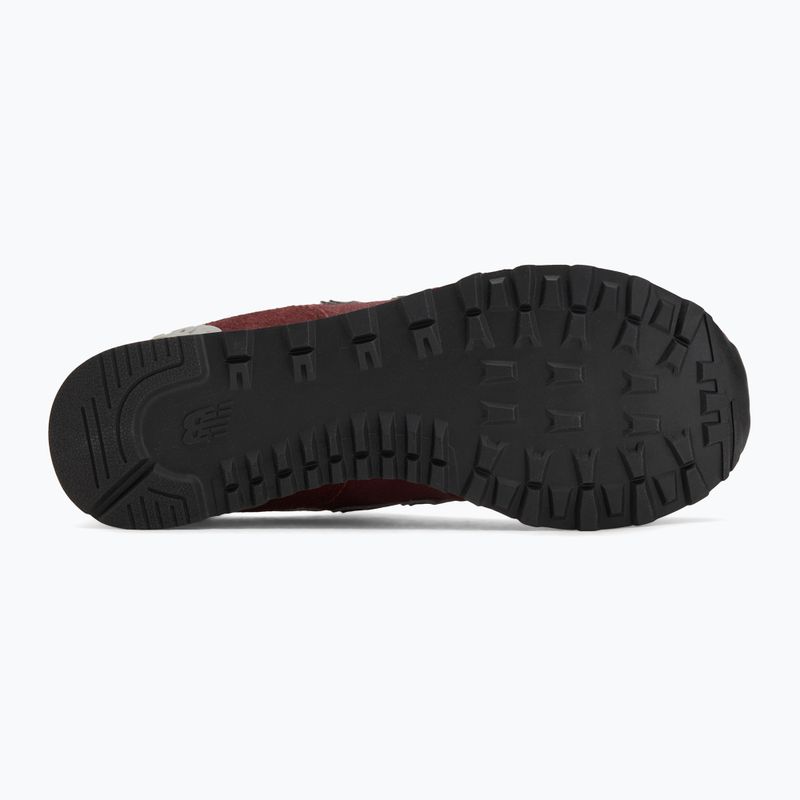 Pantofi bărbați New Balance 574 roșii 4
