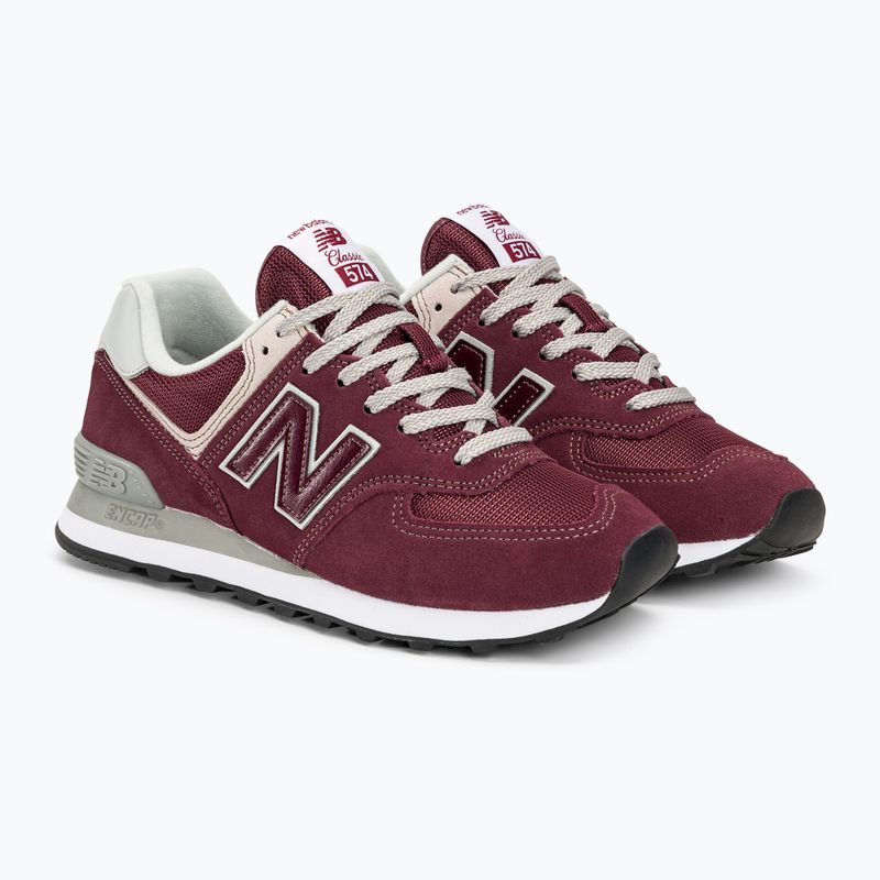 Încălțăminte pentru bărbați New Balance ML574 burgundy 4