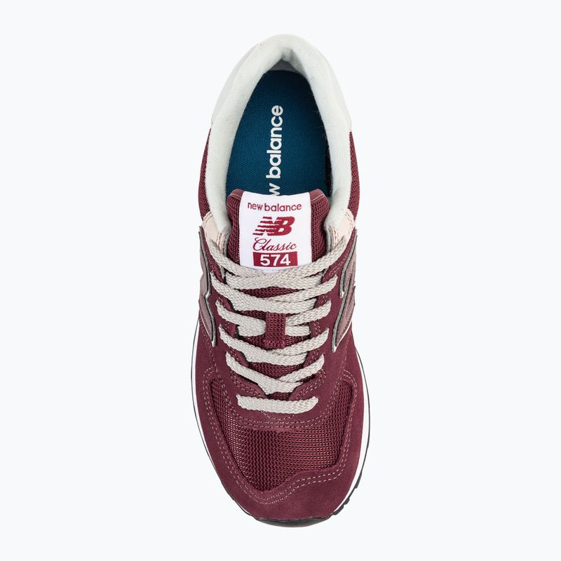 Încălțăminte pentru bărbați New Balance ML574 burgundy 6