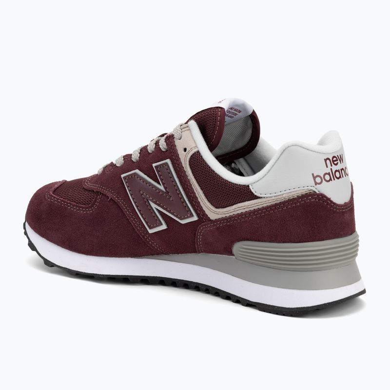 Încălțăminte pentru bărbați  New Balance Classic 574's V3 Wide maroon 3