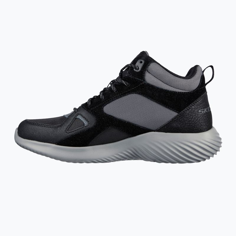 Pantofi bărbați SKECHERS Bounder Blast Back negru / cărbune negru / cărbune 3