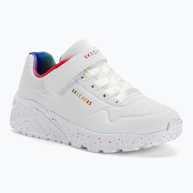 SKECHERS adidași pentru copii Uno Lite Rainbow Specks alb/multi
