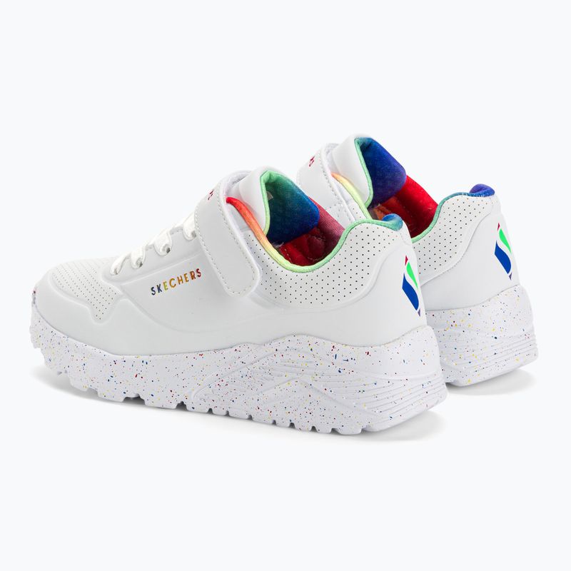 SKECHERS adidași pentru copii Uno Lite Rainbow Specks alb/multi 3