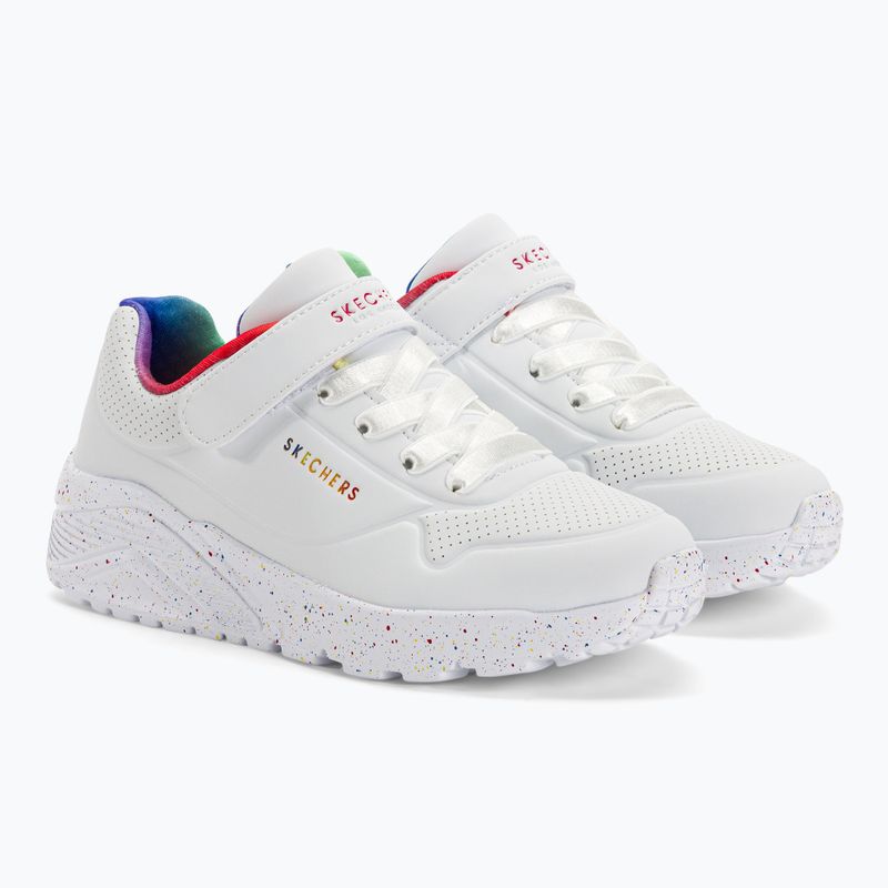 SKECHERS adidași pentru copii Uno Lite Rainbow Specks alb/multi 4