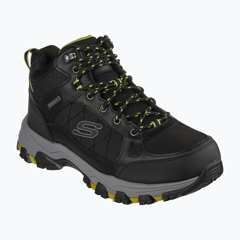 SKECHERS Selmen Melano pantofi de trekking pentru bărbați negru 7