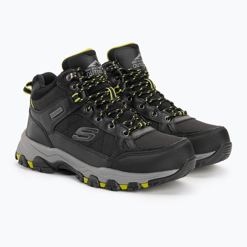 SKECHERS Selmen Melano pantofi de trekking pentru bărbați negru 4