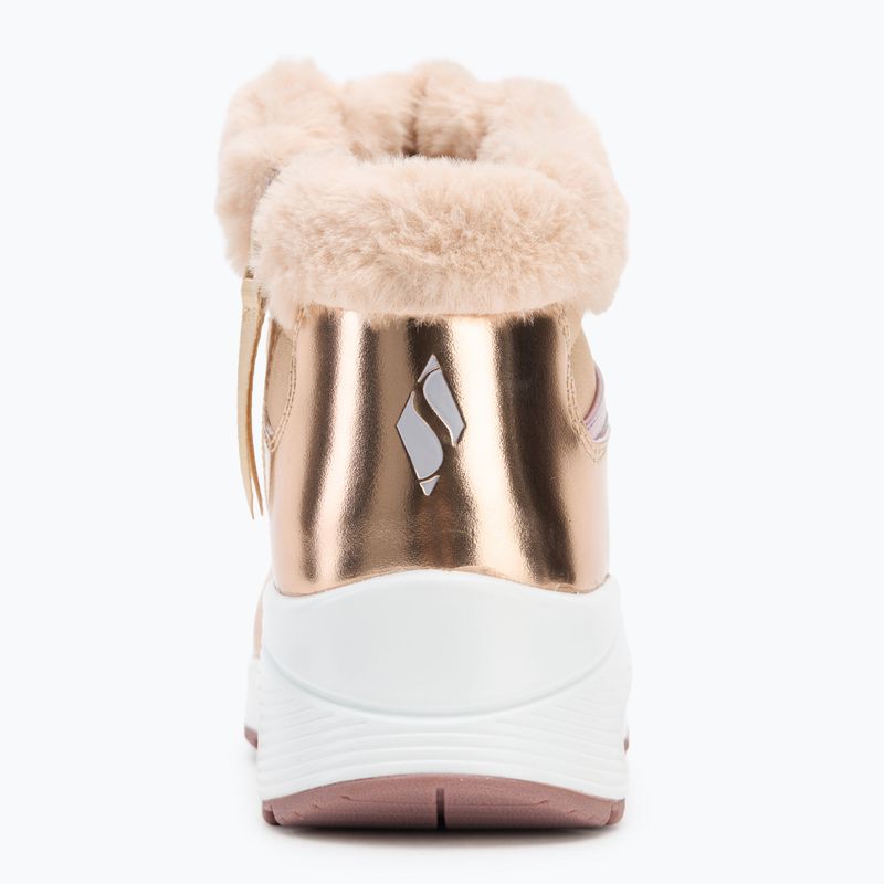 Încălțăminte pentru copii SKECHERS Uno Cozy On Air rose gold 6