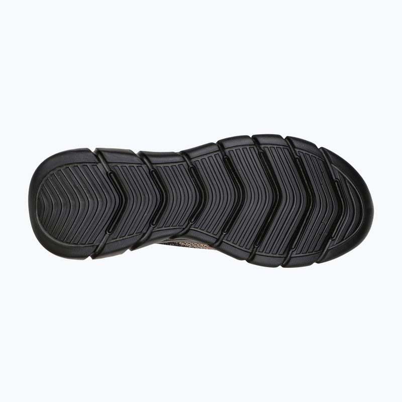 Femeile SKECHERS Bobs B Flex Fall Sparks negru / aur adidași de sport 10