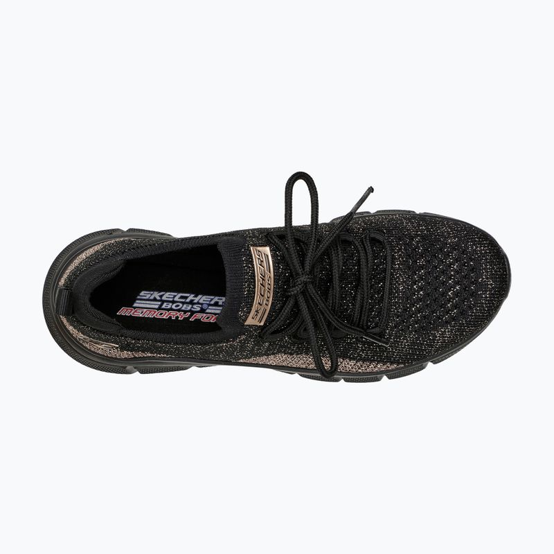 Femeile SKECHERS Bobs B Flex Fall Sparks negru / aur adidași de sport 11