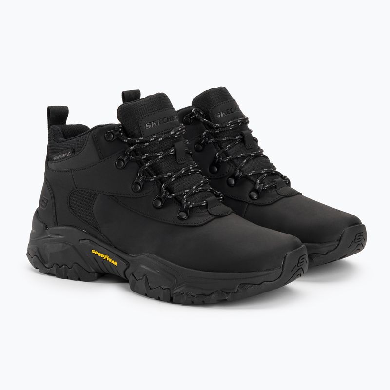 Cizme de trekking pentru bărbați SKECHERS Terraform Renfrom negru 4