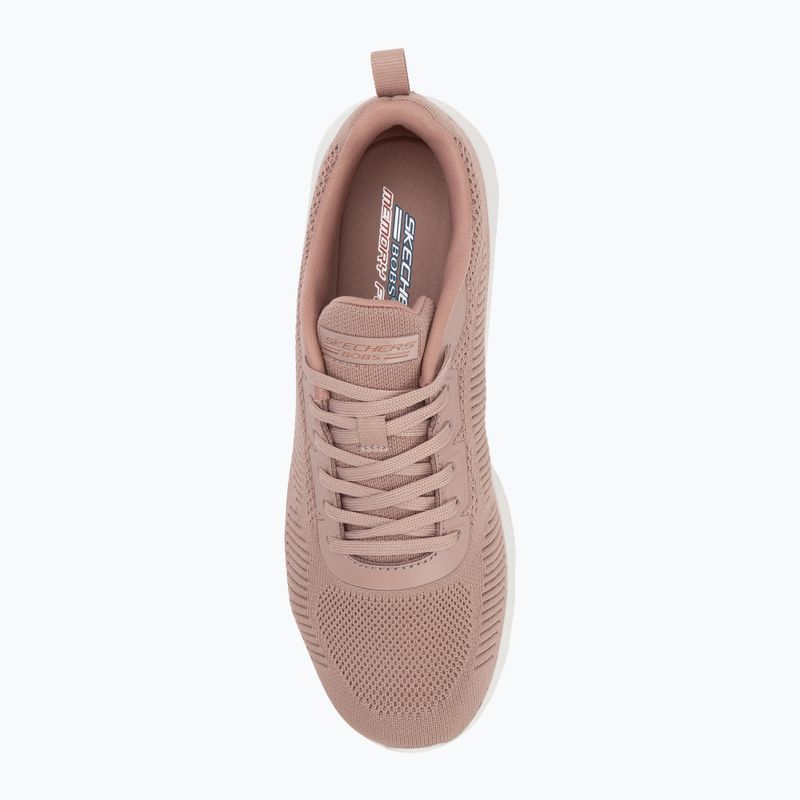Încălțăminte pentru femei SKECHERSi Bobs Squad Chaos Face Off blush pink 5