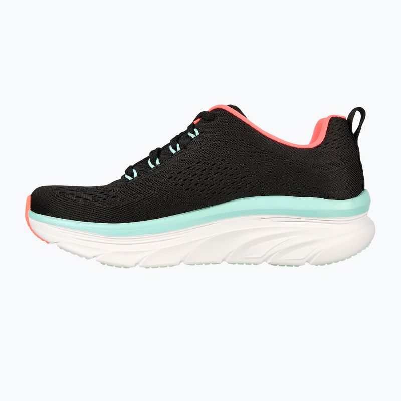 Adidași SKECHERS D'Lux Walker Let It Glow negru/mint pentru femei SKECHERS D'Lux Walker Let It Glow negru/mint 9