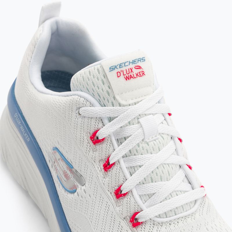 SKECHERS femei D'Lux Walker Let It Glow alb/roșu/albastru adidași pentru femei D'Lux Walker Let It Glow alb/roz/albastru 8
