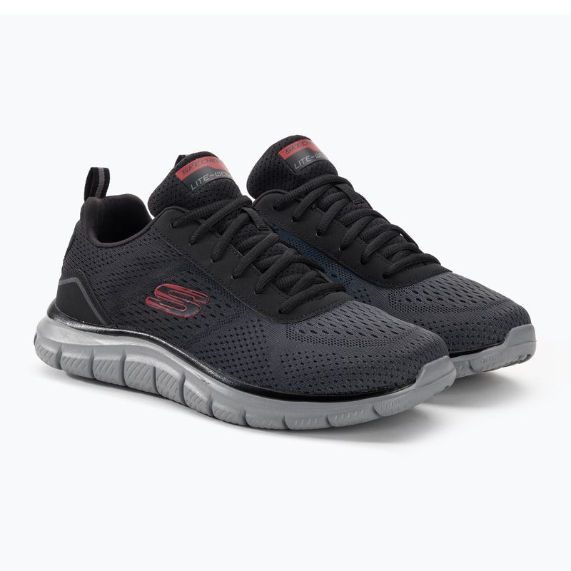 SKECHERS Track Ripkent pantofi de antrenament pentru bărbați negru / cărbune 5