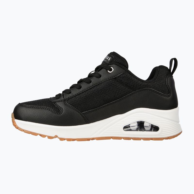 Încălțăminte pentru femei SKECHERS Uno Inside Matters black/white/mesh 9