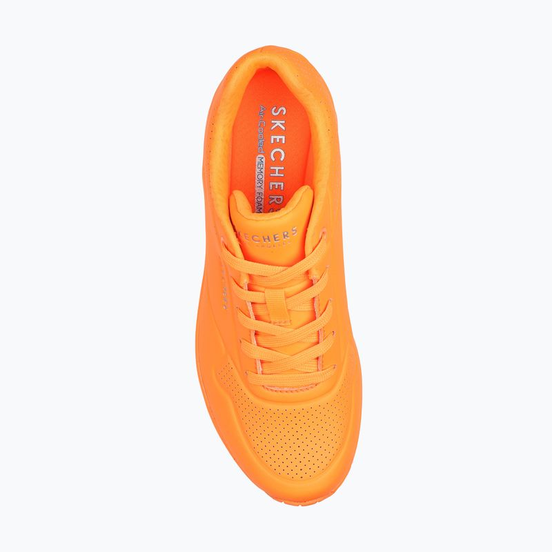 Încălțăminte pentru femei SKECHERS Uno Night Shades orange 5