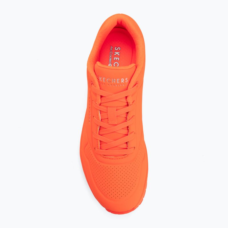 Încălțăminte pentru femei SKECHERS Uno Night Shades orange 5