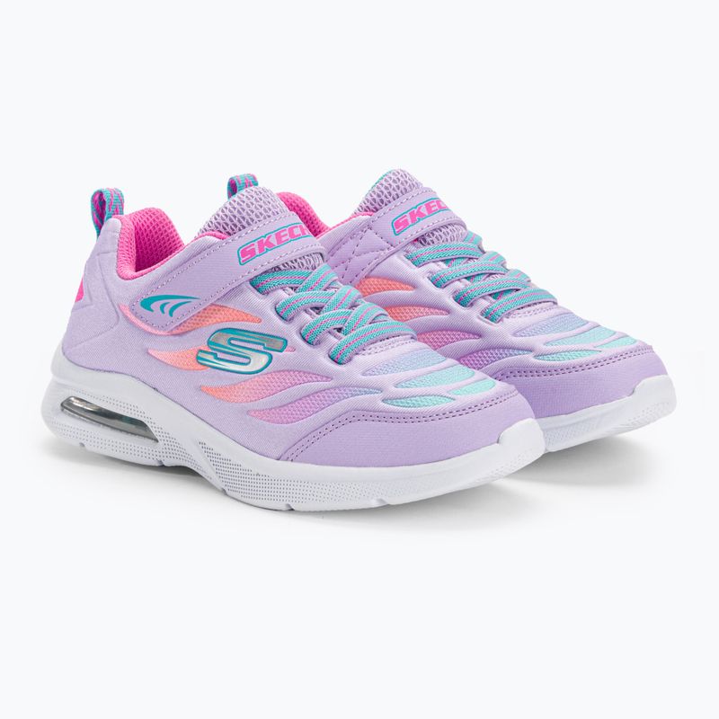 SKECHERS Microspec Max Airy Color lavanda/multi pantofi de antrenament pentru copii 4