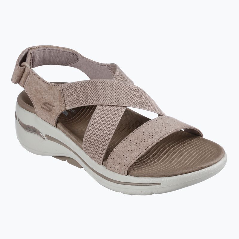 Sandale pentru femei SKECHERS Go Walk Arch Fit Sandal Treasured taupe 8