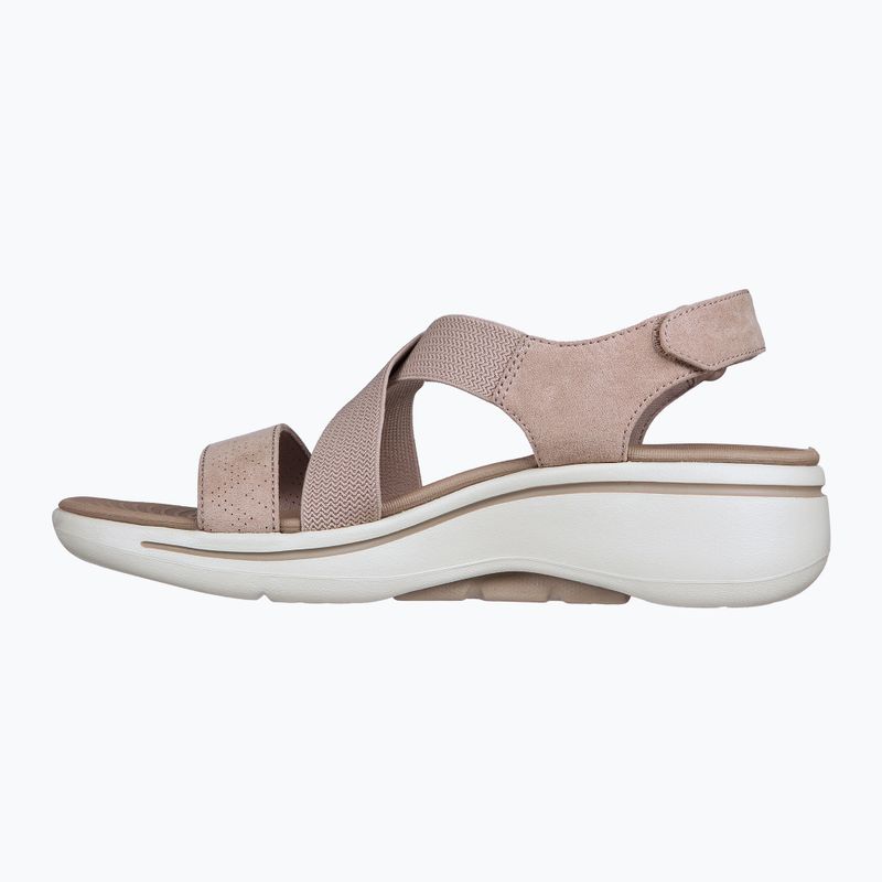 Sandale pentru femei SKECHERS Go Walk Arch Fit Sandal Treasured taupe 10