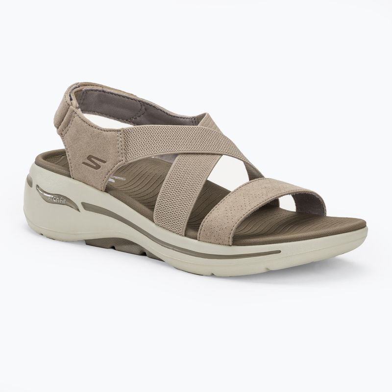 Sandale pentru femei SKECHERS Go Walk Arch Fit Sandal Treasured taupe