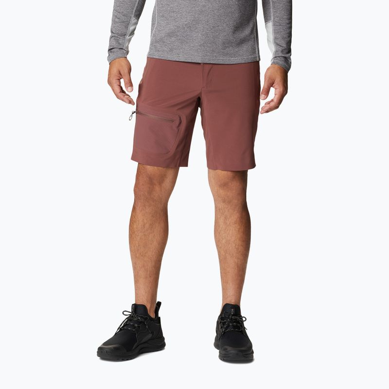 Pantaloni scurți de trekking pentru bărbați Columbia Titan Pass maro 1886441640