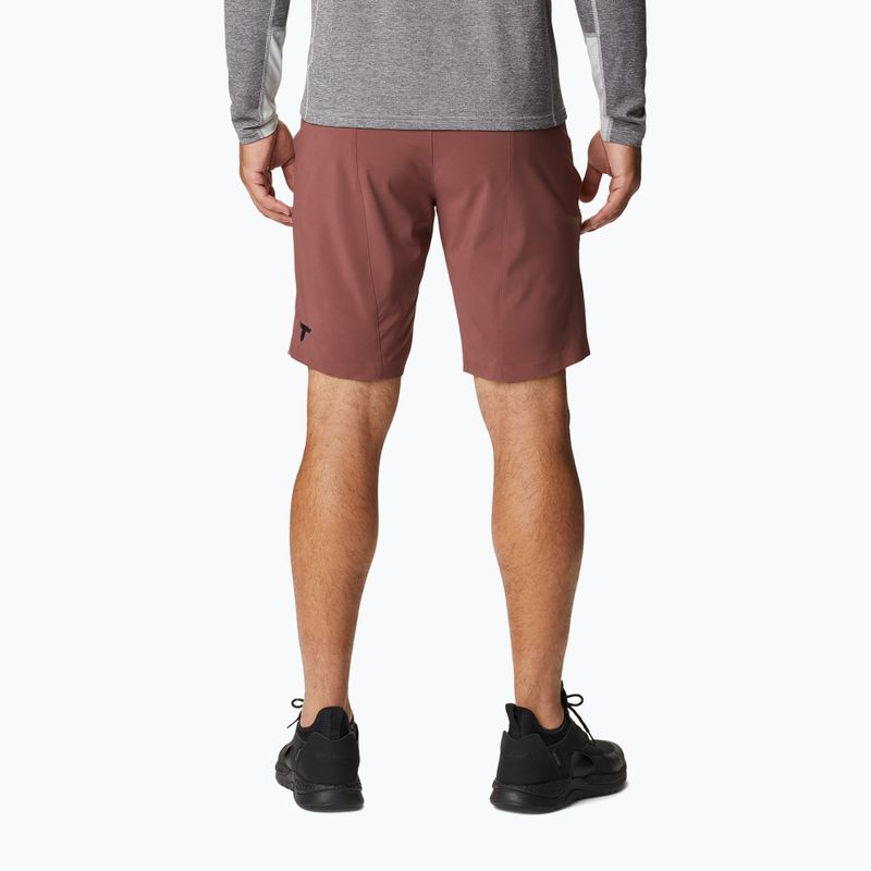 Pantaloni scurți de trekking pentru bărbați Columbia Titan Pass maro 1886441640 2
