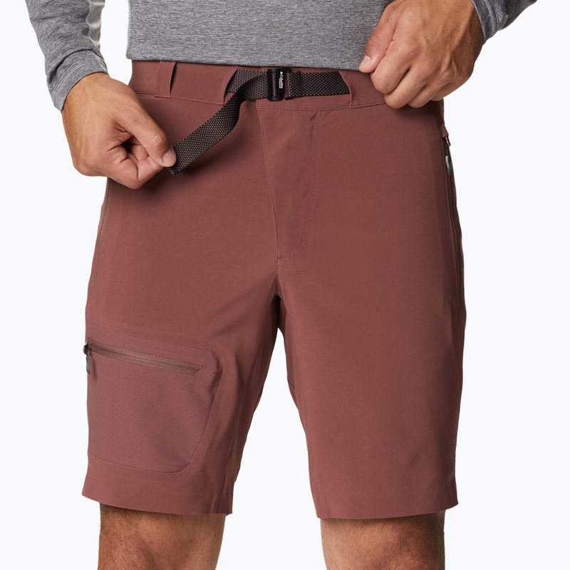 Pantaloni scurți de trekking pentru bărbați Columbia Titan Pass maro 1886441640 4