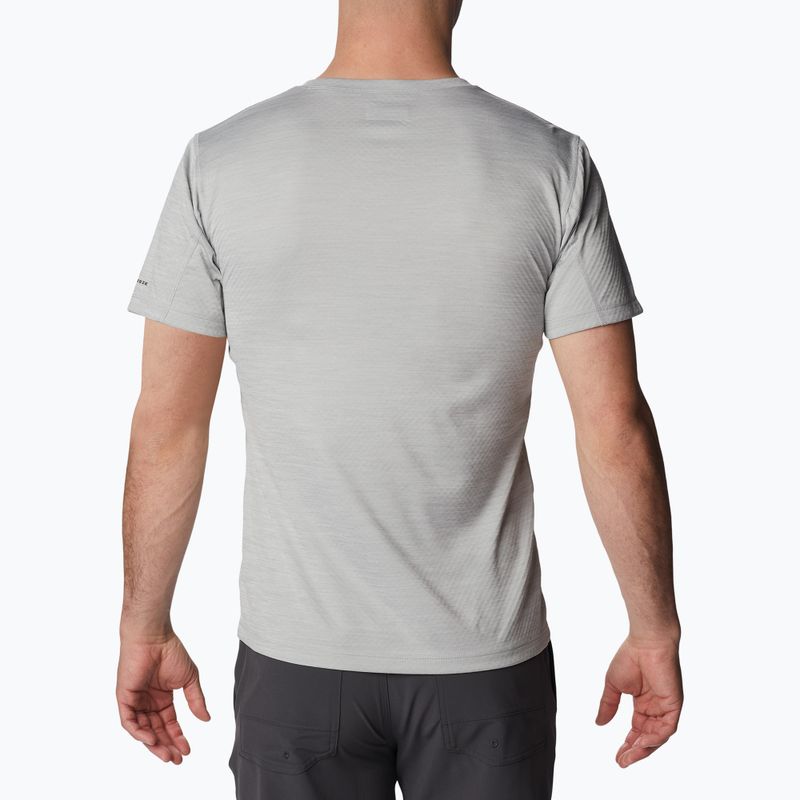Tricou de trekking pentru bărbați Columbia Zero Rules Grph gri 1533291044 2