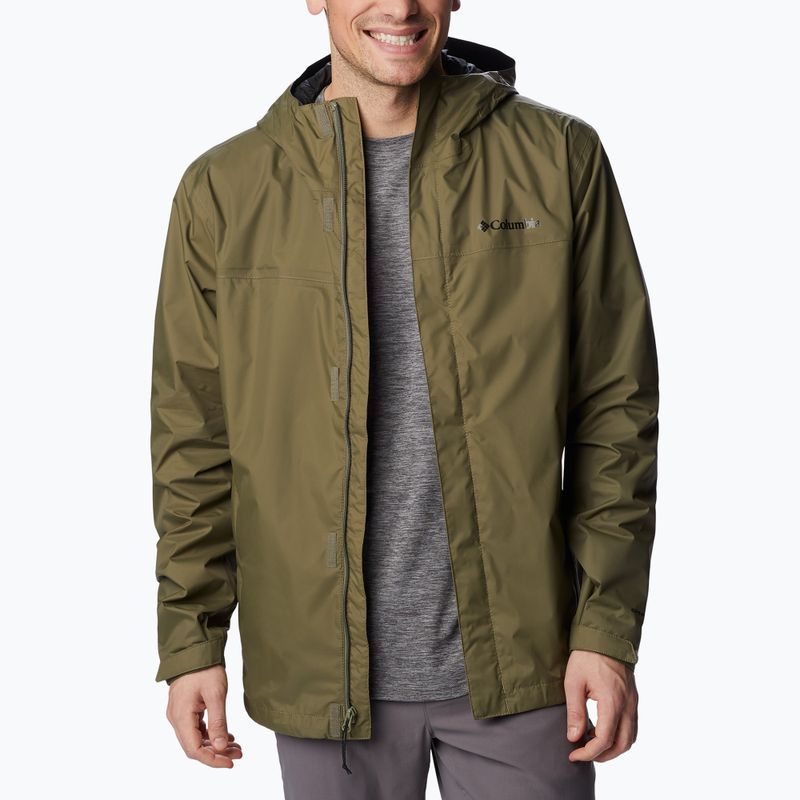 Geacă de ploaie pentru bărbați Columbia Watertight II stone green 2