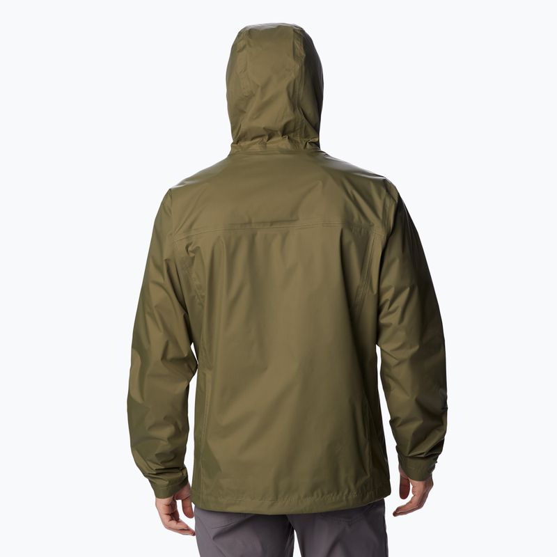 Geacă de ploaie pentru bărbați Columbia Watertight II stone green 3