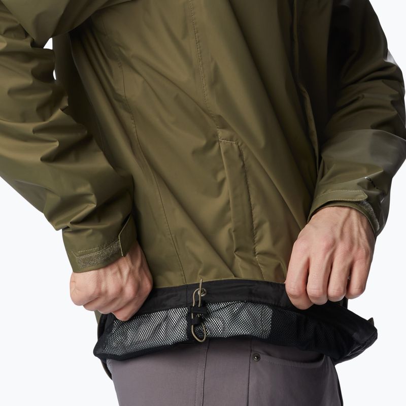 Geacă de ploaie pentru bărbați Columbia Watertight II stone green 7