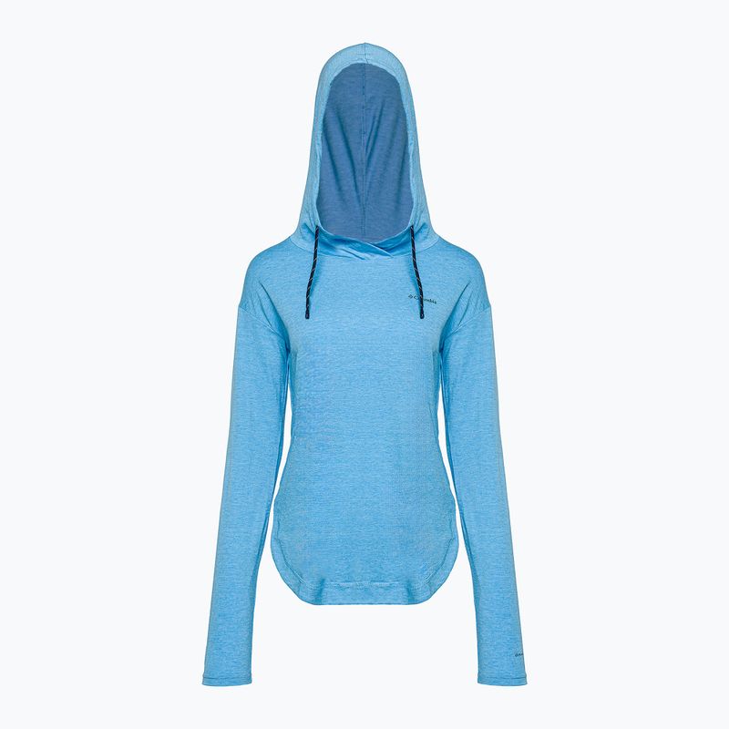 Bluză de trekking pentru femei Columbia Sun Trek EU Hooded Pullover albastră 1981541 6