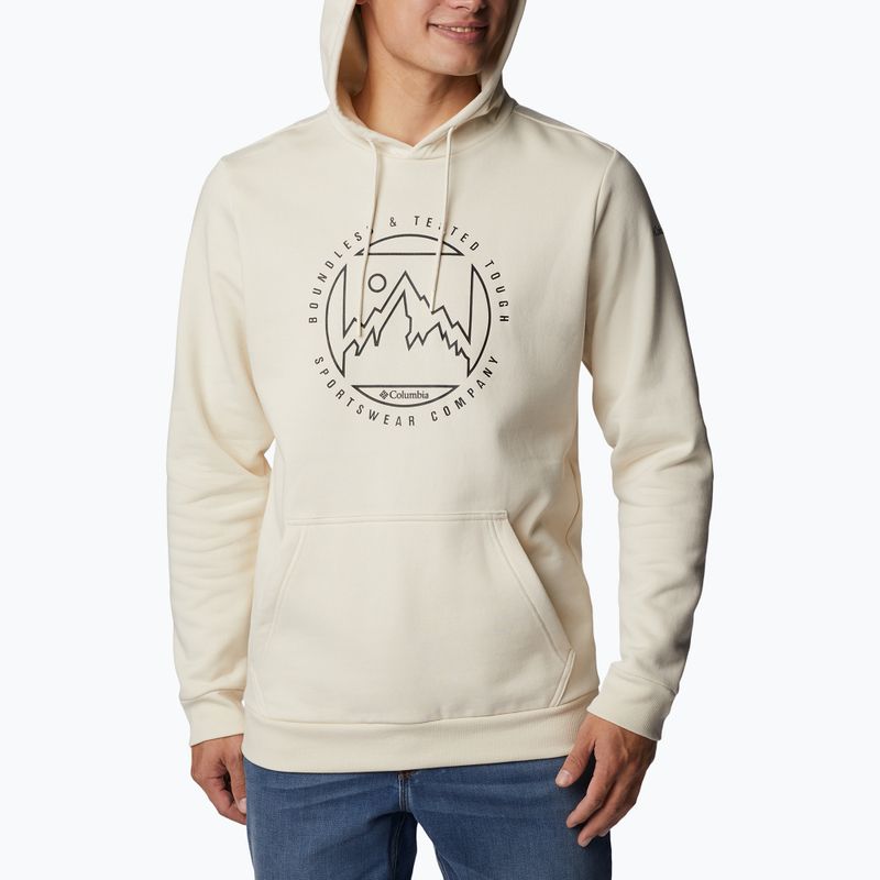 Bluză de trekking pentru bărbați Columbia CSC Graphic Hoodie bej 2040621 4