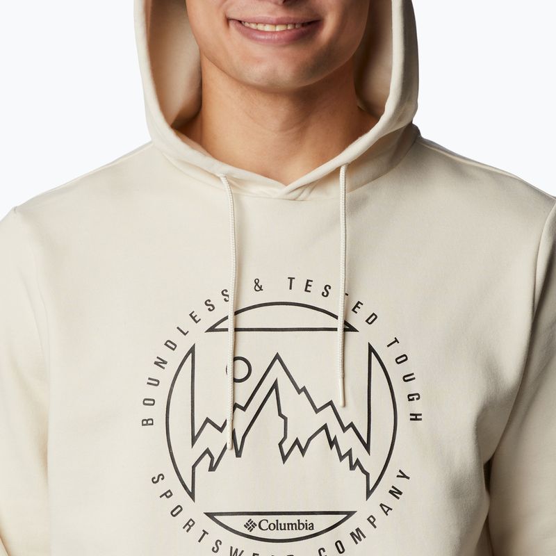 Bluză de trekking pentru bărbați Columbia CSC Graphic Hoodie bej 2040621 5