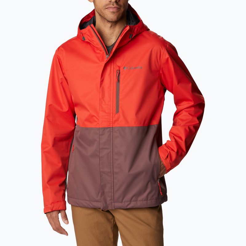 Geacă de ploaie pentru bărbați Columbia Hikebound roșie 1988621839 7