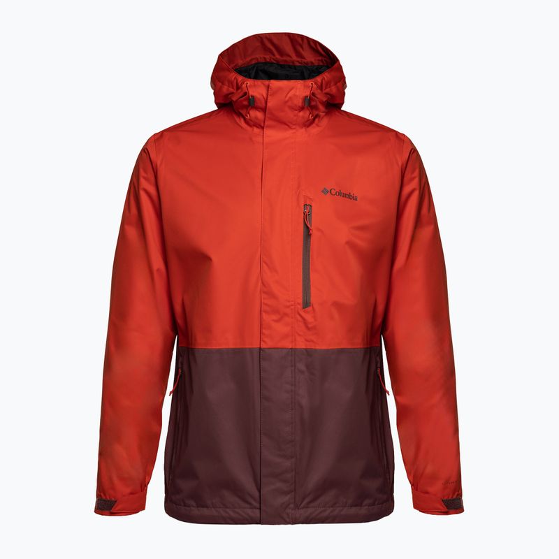 Geacă de ploaie pentru bărbați Columbia Hikebound roșie 1988621839