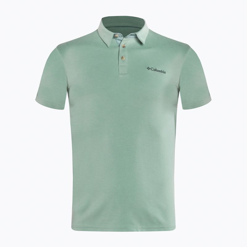 Tricou polo pentru bărbați Columbia Nelson Point verde 1772721350 6