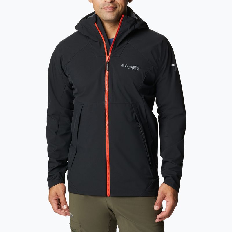 Columbia Platinum Peak jachetă softshell pentru bărbați negru 2034431010 6