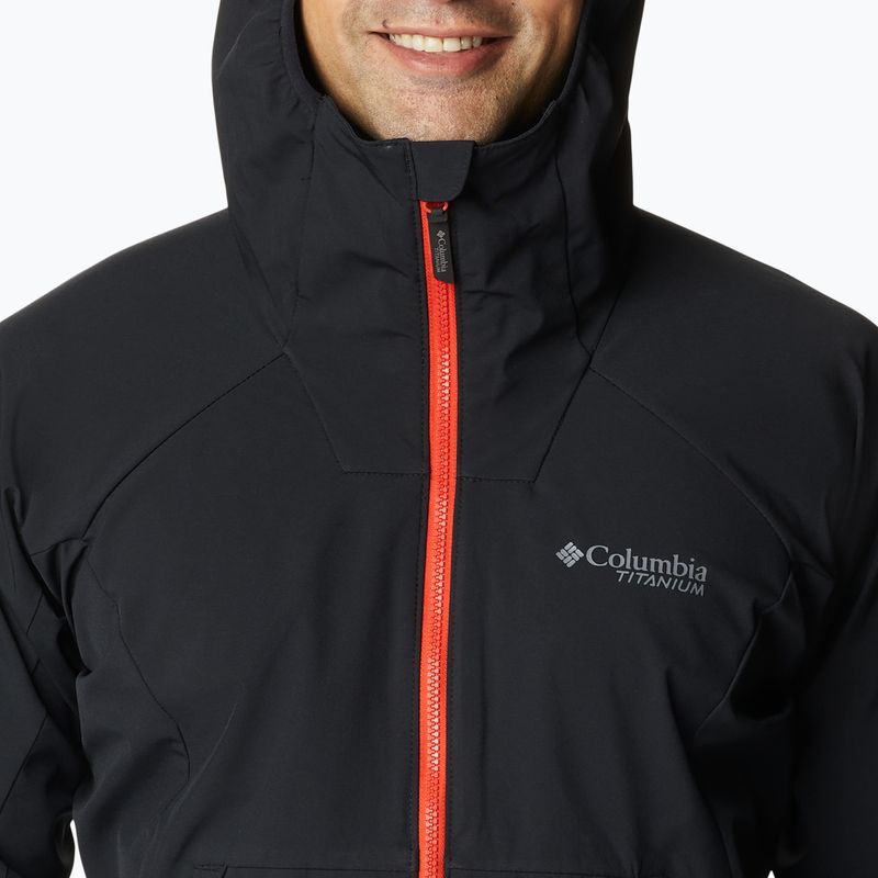 Columbia Platinum Peak jachetă softshell pentru bărbați negru 2034431010 8