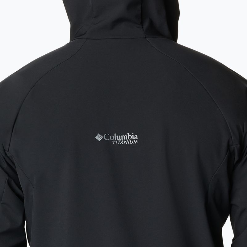 Columbia Platinum Peak jachetă softshell pentru bărbați negru 2034431010 10