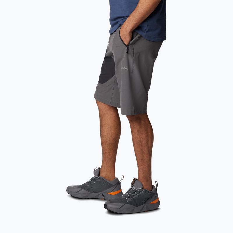 Pantaloni scurți de trekking pentru bărbați Columbia Triple Canyon II gri 2030801 3