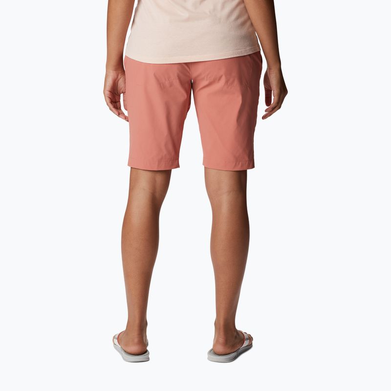 Pantaloni scurți de trekking pentru femei Columbia Satuday Trail Long roz 1579881639 2