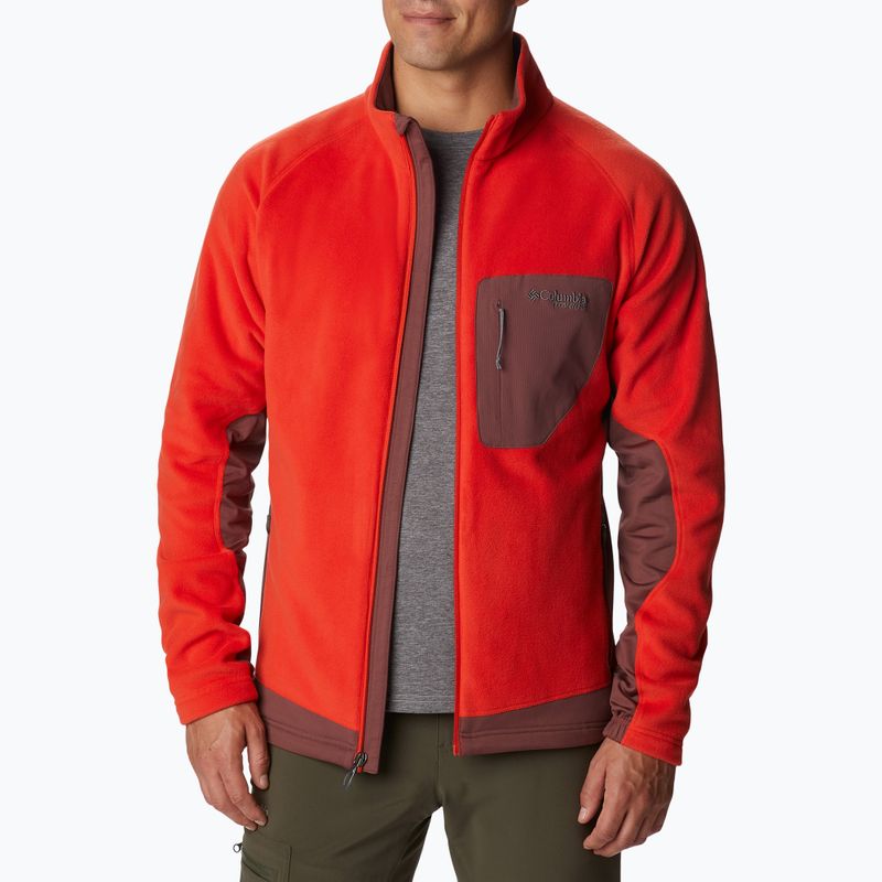 Hanorac polar Columbia pentru bărbați Titan Pass 2.0 II roșu 1866422839 3