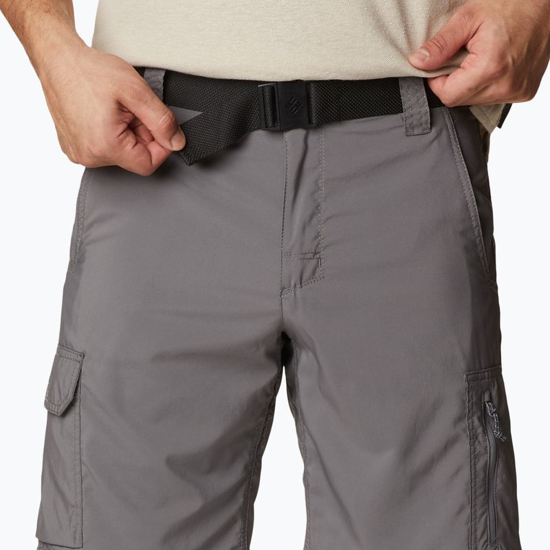 Pantaloni scurți de trekking pentru bărbați Columbia Silver Ridge Utility Cargo gri 2030744023 4