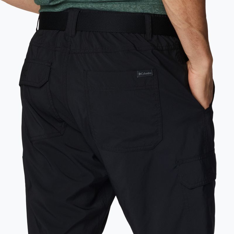 Pantaloni scurți de trekking pentru bărbați Columbia Silver Ridge Utility Cargo negri 2030744010 5